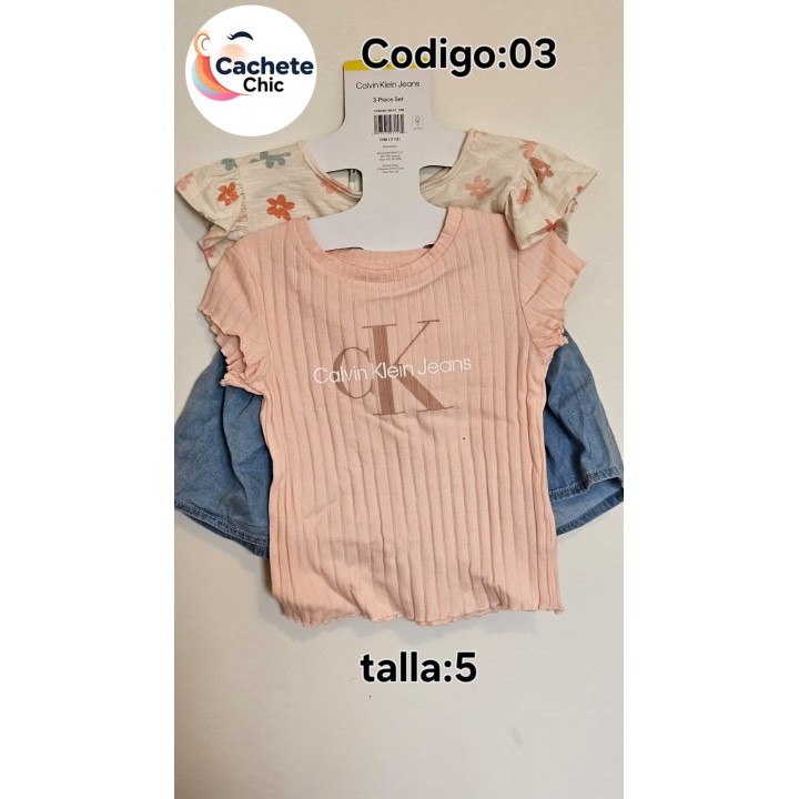 Lindo set de 2 polos y shorts